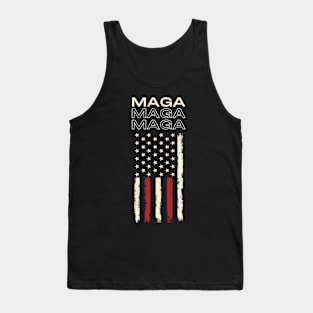 MAGA Flag Design Tank Top